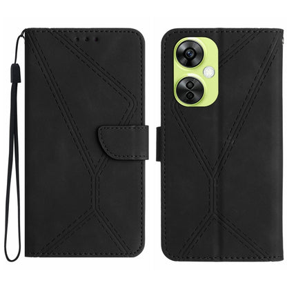 Stitching Embossed Leather Phone Case, For OnePlus Nord 6 5G, For OnePlus Nord CE 3 Lite, For OnePlus 15R, For OnePlus 15 5G