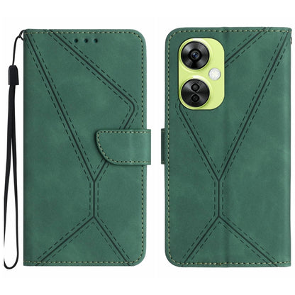 Stitching Embossed Leather Phone Case, For OnePlus Nord 6 5G, For OnePlus Nord CE 3 Lite, For OnePlus 15R, For OnePlus 15 5G