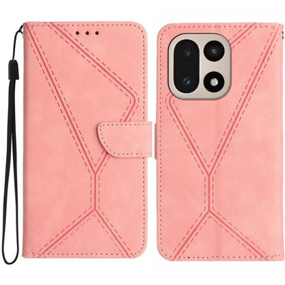 Stitching Embossed Leather Phone Case, For OnePlus Nord 6 5G, For OnePlus Nord CE 3 Lite, For OnePlus 15R, For OnePlus 15 5G