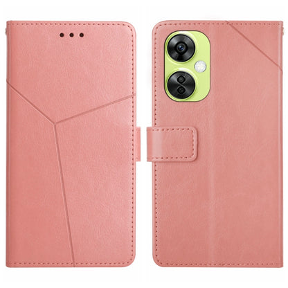 Y-shaped Pattern Flip Leather Phone Case, For OnePlus Nord CE4, For OnePlus 12R 5G Global, For OnePlus 12 5G Global, For OnePlus Nord CE 3 Lite