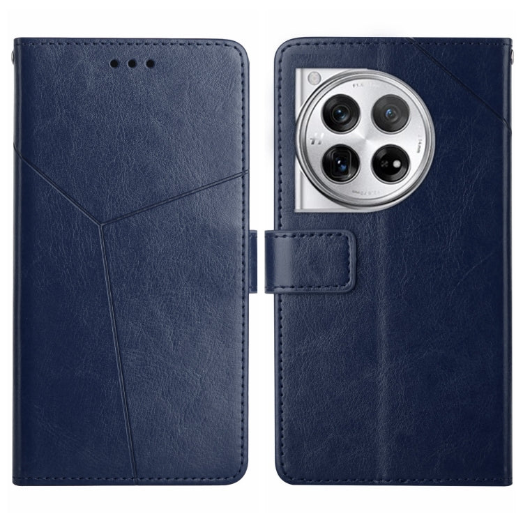 Y-shaped Pattern Flip Leather Phone Case, For OnePlus Nord CE4, For OnePlus 12R 5G Global, For OnePlus 12 5G Global, For OnePlus Nord CE 3 Lite