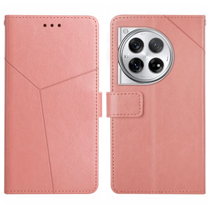 Y-shaped Pattern Flip Leather Phone Case, For OnePlus Nord CE4, For OnePlus 12R 5G Global, For OnePlus 12 5G Global, For OnePlus Nord CE 3 Lite