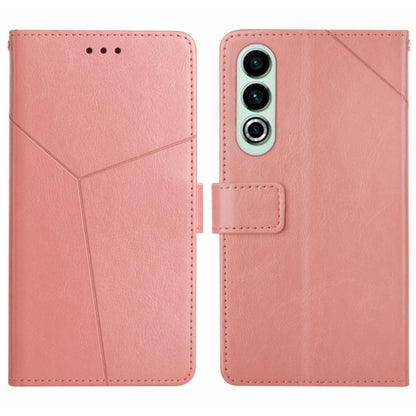 Y-shaped Pattern Flip Leather Phone Case, For OnePlus Nord CE4, For OnePlus 12R 5G Global, For OnePlus 12 5G Global, For OnePlus Nord CE 3 Lite