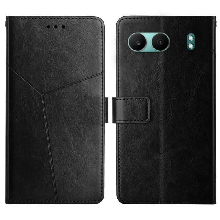 Y-shaped Pattern Flip Leather Phone Case, For OnePlus 13T, For OnePlus 13R, For OnePlus 13, For OnePlus Nord 4 5G