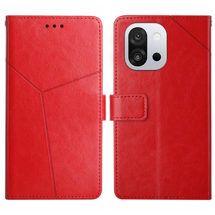 Y-shaped Pattern Flip Leather Phone Case, For OnePlus 13T, For OnePlus 13R, For OnePlus 13, For OnePlus Nord 4 5G