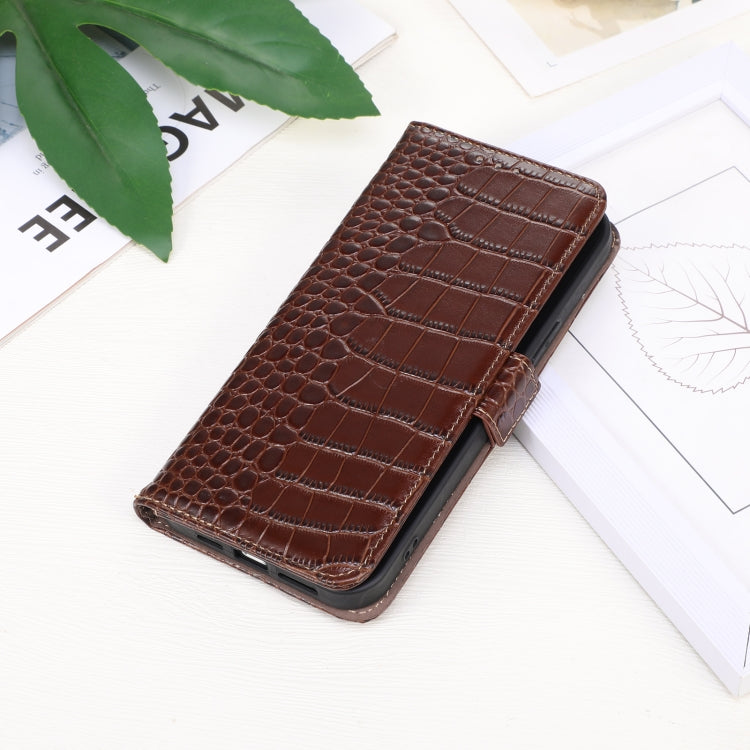 Crocodile Top Layer Cowhide Leather Phone Case, For OnePlus Nord CE4 5G Global, For OnePlus Ace 3 / 12R, For OnePlus Ace 2 Pro, For OnePlus Nord CE3 5G, For OnePlus Nord 3 / Ace 2V