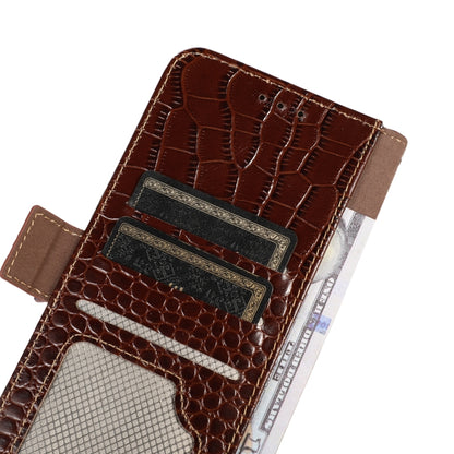 Crocodile Top Layer Cowhide Leather Phone Case, For OnePlus Nord CE4 5G Global, For OnePlus Ace 3 / 12R, For OnePlus Ace 2 Pro, For OnePlus Nord CE3 5G, For OnePlus Nord 3 / Ace 2V