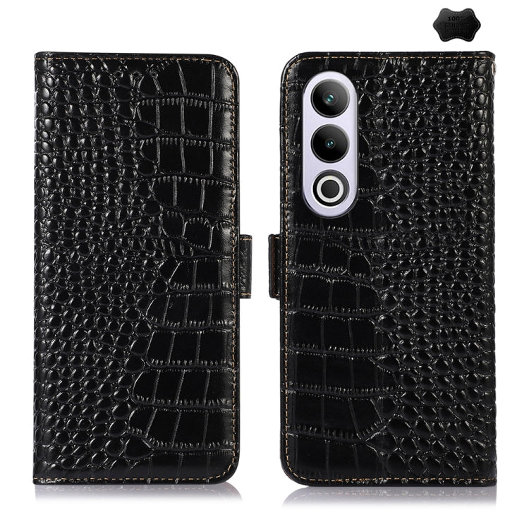 Crocodile Top Layer Cowhide Leather Phone Case, For OnePlus Nord CE4 5G Global, For OnePlus Ace 3 / 12R, For OnePlus Ace 2 Pro, For OnePlus Nord CE3 5G, For OnePlus Nord 3 / Ace 2V