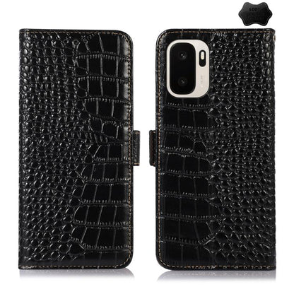 Crocodile Top Layer Cowhide Leather Phone Case, For OnePlus Nord CE6 Lite 5G Global, For OnePlus Ace 6 Ultra, For OnePlus 15T, For OnePlus Turbo 6V / Turbo 6, For OnePlus 15R/Ace 6 5G/Ace 6T 5G, For OnePlus 15
