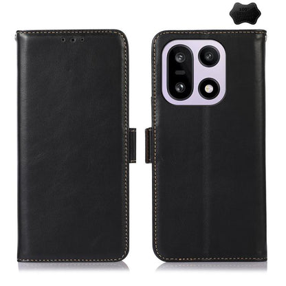 Magnetic Crazy Horse Texture Genuine Leather RFID Phone Case, For OnePlus Nord CE6 Lite 5G Global, For OnePlus Ace 6 Ultra, For OnePlus 15T, For OnePlus Turbo 6V / Turbo 6, For OnePlus 15R/Ace 6 5G/Ace 6T 5G, For OnePlus 15