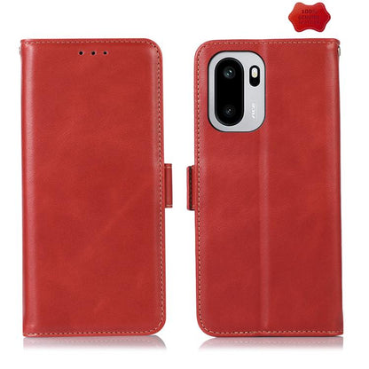 Magnetic Crazy Horse Texture Genuine Leather RFID Phone Case, For OnePlus Nord CE6 Lite 5G Global, For OnePlus Ace 6 Ultra, For OnePlus 15T, For OnePlus Turbo 6V / Turbo 6, For OnePlus 15R/Ace 6 5G/Ace 6T 5G, For OnePlus 15