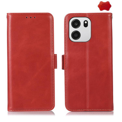 Magnetic Crazy Horse Texture Genuine Leather RFID Phone Case, For OnePlus Nord CE6 Lite 5G Global, For OnePlus Ace 6 Ultra, For OnePlus 15T, For OnePlus Turbo 6V / Turbo 6, For OnePlus 15R/Ace 6 5G/Ace 6T 5G, For OnePlus 15
