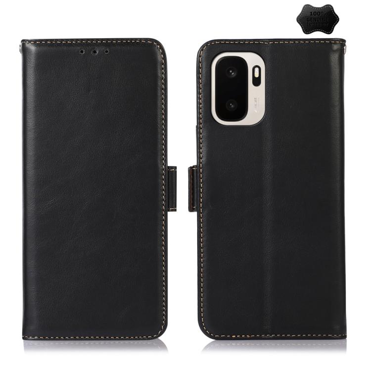 Magnetic Crazy Horse Texture Genuine Leather RFID Phone Case, For OnePlus Nord CE6 Lite 5G Global, For OnePlus Ace 6 Ultra, For OnePlus 15T, For OnePlus Turbo 6V / Turbo 6, For OnePlus 15R/Ace 6 5G/Ace 6T 5G, For OnePlus 15