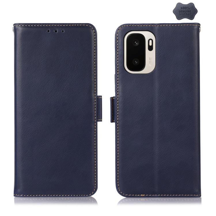 Magnetic Crazy Horse Texture Genuine Leather RFID Phone Case, For OnePlus Nord CE6 Lite 5G Global, For OnePlus Ace 6 Ultra, For OnePlus 15T, For OnePlus Turbo 6V / Turbo 6, For OnePlus 15R/Ace 6 5G/Ace 6T 5G, For OnePlus 15