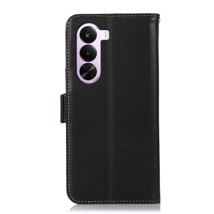 Magnetic Crazy Horse Texture Genuine Leather RFID Phone Case, For OnePlus Nord CE6 Lite 5G Global, For OnePlus Ace 6 Ultra, For OnePlus 15T, For OnePlus Turbo 6V / Turbo 6, For OnePlus 15R/Ace 6 5G/Ace 6T 5G, For OnePlus 15