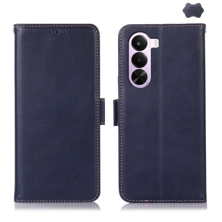 Magnetic Crazy Horse Texture Genuine Leather RFID Phone Case, For OnePlus Nord CE6 Lite 5G Global, For OnePlus Ace 6 Ultra, For OnePlus 15T, For OnePlus Turbo 6V / Turbo 6, For OnePlus 15R/Ace 6 5G/Ace 6T 5G, For OnePlus 15