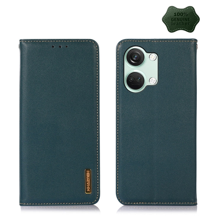 KHAZNEH Nappa Top Layer Cowhide Leather Phone Case, For OnePlus Nord CE4 5G Global, For OnePlus Ace 3 / 12R, For OnePlus Ace 2 Pro, For OnePlus Nord CE3 5G, For OnePlus Nord 3 / Ace 2V