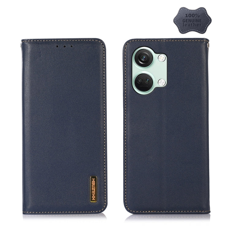 KHAZNEH Nappa Top Layer Cowhide Leather Phone Case, For OnePlus Nord CE4 5G Global, For OnePlus Ace 3 / 12R, For OnePlus Ace 2 Pro, For OnePlus Nord CE3 5G, For OnePlus Nord 3 / Ace 2V
