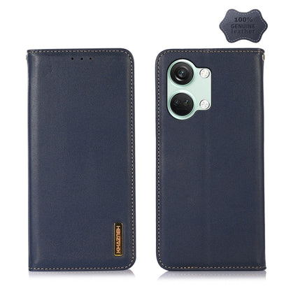 KHAZNEH Nappa Top Layer Cowhide Leather Phone Case, For OnePlus Nord CE4 5G Global, For OnePlus Ace 3 / 12R, For OnePlus Ace 2 Pro, For OnePlus Nord CE3 5G, For OnePlus Nord 3 / Ace 2V