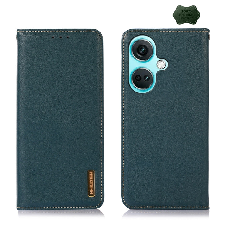 KHAZNEH Nappa Top Layer Cowhide Leather Phone Case, For OnePlus Nord CE4 5G Global, For OnePlus Ace 3 / 12R, For OnePlus Ace 2 Pro, For OnePlus Nord CE3 5G, For OnePlus Nord 3 / Ace 2V