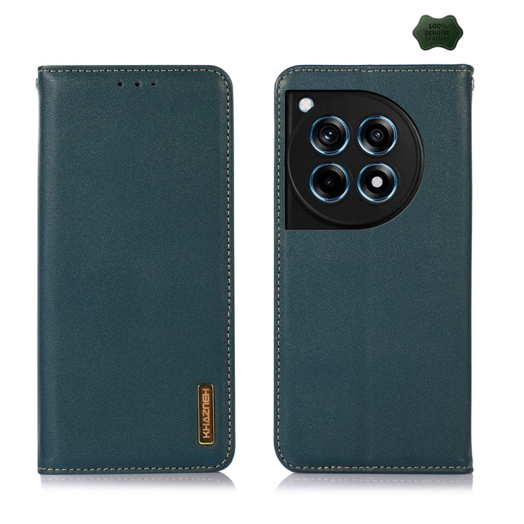KHAZNEH Nappa Top Layer Cowhide Leather Phone Case, For OnePlus Nord CE4 5G Global, For OnePlus Ace 3 / 12R, For OnePlus Ace 2 Pro, For OnePlus Nord CE3 5G, For OnePlus Nord 3 / Ace 2V
