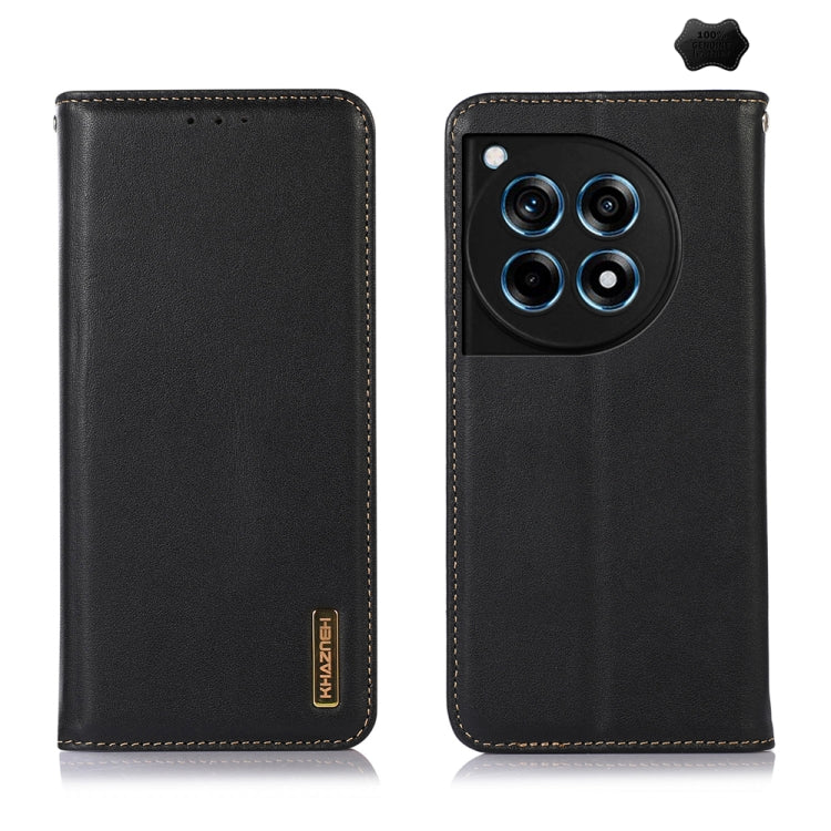 KHAZNEH Nappa Top Layer Cowhide Leather Phone Case, For OnePlus Nord CE4 5G Global, For OnePlus Ace 3 / 12R, For OnePlus Ace 2 Pro, For OnePlus Nord CE3 5G, For OnePlus Nord 3 / Ace 2V