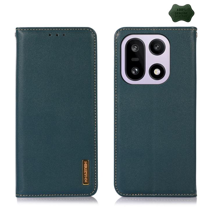 KHAZNEH Nappa Top Layer Cowhide Leather Phone Case, For OnePlus Nord CE6 Lite 5G Global, For OnePlus Ace 6 Ultra, For OnePlus 15T, For OnePlus Turbo 6V / Turbo 6, For OnePlus 15R/Ace 6 5G/Ace 6T 5G, For OnePlus 15