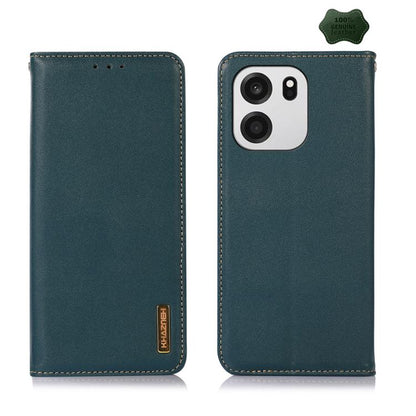 KHAZNEH Nappa Top Layer Cowhide Leather Phone Case, For OnePlus Nord CE6 Lite 5G Global, For OnePlus Ace 6 Ultra, For OnePlus 15T, For OnePlus Turbo 6V / Turbo 6, For OnePlus 15R/Ace 6 5G/Ace 6T 5G, For OnePlus 15