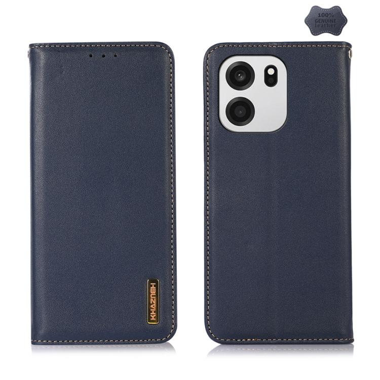 KHAZNEH Nappa Top Layer Cowhide Leather Phone Case, For OnePlus Nord CE6 Lite 5G Global, For OnePlus Ace 6 Ultra, For OnePlus 15T, For OnePlus Turbo 6V / Turbo 6, For OnePlus 15R/Ace 6 5G/Ace 6T 5G, For OnePlus 15