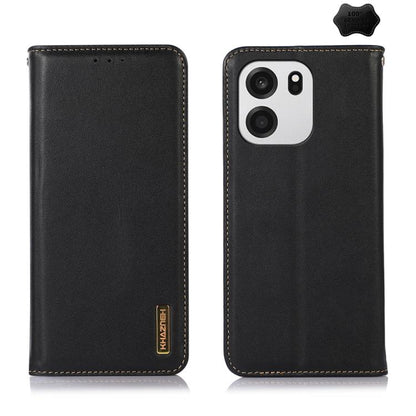 KHAZNEH Nappa Top Layer Cowhide Leather Phone Case, For OnePlus Nord CE6 Lite 5G Global, For OnePlus Ace 6 Ultra, For OnePlus 15T, For OnePlus Turbo 6V / Turbo 6, For OnePlus 15R/Ace 6 5G/Ace 6T 5G, For OnePlus 15