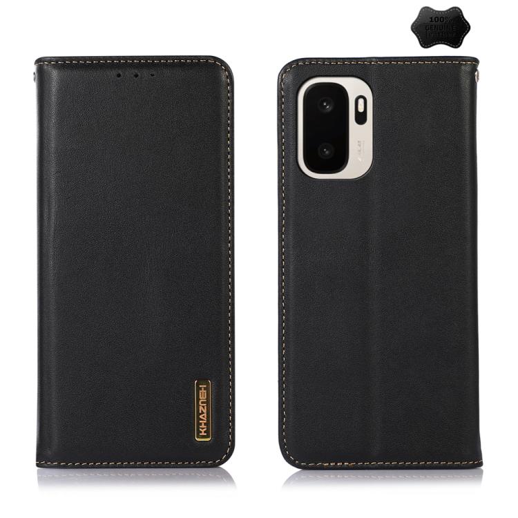 KHAZNEH Nappa Top Layer Cowhide Leather Phone Case, For OnePlus Nord CE6 Lite 5G Global, For OnePlus Ace 6 Ultra, For OnePlus 15T, For OnePlus Turbo 6V / Turbo 6, For OnePlus 15R/Ace 6 5G/Ace 6T 5G, For OnePlus 15