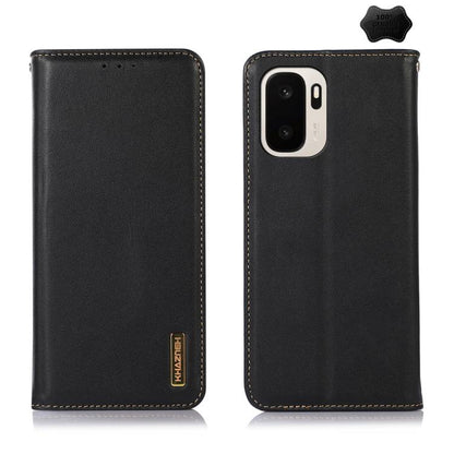 KHAZNEH Nappa Top Layer Cowhide Leather Phone Case, For OnePlus Nord CE6 Lite 5G Global, For OnePlus Ace 6 Ultra, For OnePlus 15T, For OnePlus Turbo 6V / Turbo 6, For OnePlus 15R/Ace 6 5G/Ace 6T 5G, For OnePlus 15