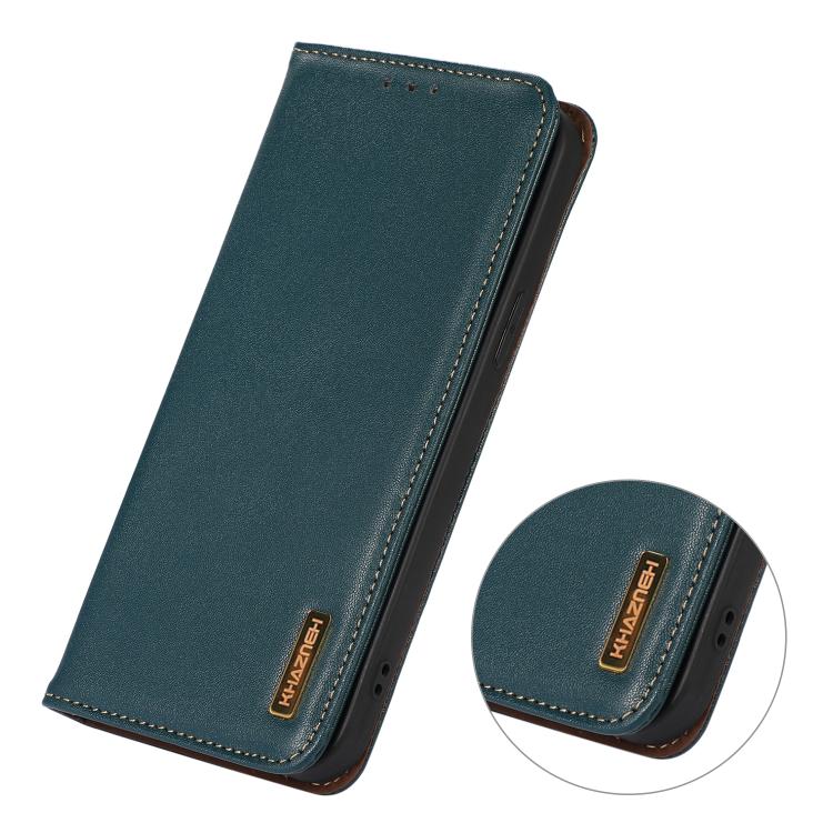 KHAZNEH Nappa Top Layer Cowhide Leather Phone Case, For OnePlus Nord CE6 Lite 5G Global, For OnePlus Ace 6 Ultra, For OnePlus 15T, For OnePlus Turbo 6V / Turbo 6, For OnePlus 15R/Ace 6 5G/Ace 6T 5G, For OnePlus 15