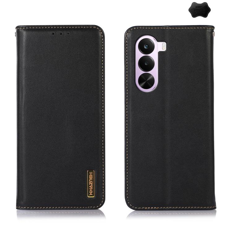 KHAZNEH Nappa Top Layer Cowhide Leather Phone Case, For OnePlus Nord CE6 Lite 5G Global, For OnePlus Ace 6 Ultra, For OnePlus 15T, For OnePlus Turbo 6V / Turbo 6, For OnePlus 15R/Ace 6 5G/Ace 6T 5G, For OnePlus 15