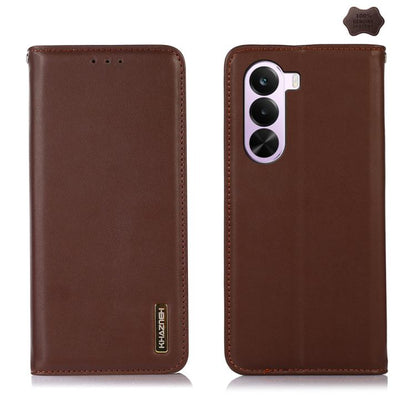 KHAZNEH Nappa Top Layer Cowhide Leather Phone Case, For OnePlus Nord CE6 Lite 5G Global, For OnePlus Ace 6 Ultra, For OnePlus 15T, For OnePlus Turbo 6V / Turbo 6, For OnePlus 15R/Ace 6 5G/Ace 6T 5G, For OnePlus 15