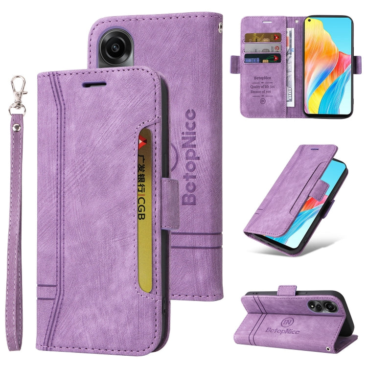 BETOPNICE Dual-side Buckle Leather Phone Case, For OPPO A78 4G, For OPPO Reno10 Pro+ 5G Global, For OPPO A1 5G / A98 / F23 5G, For OPPO A78 5G Global