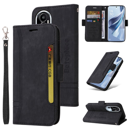 BETOPNICE Dual-side Buckle Leather Phone Case, For OPPO Reno11 5G Global, For OPPO A58 4G, For OPPO Reno10 5G Global/Reno10 Pro 5G Global, For OPPO Reno11 Pro 5G Global