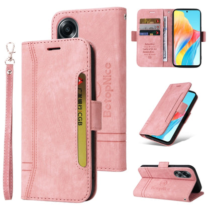BETOPNICE Dual-side Buckle Leather Phone Case, For OPPO Reno11 5G Global, For OPPO A58 4G, For OPPO Reno10 5G Global/Reno10 Pro 5G Global, For OPPO Reno11 Pro 5G Global
