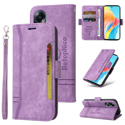 BETOPNICE Dual-side Buckle Leather Phone Case, For OPPO Reno11 5G Global, For OPPO A58 4G, For OPPO Reno10 5G Global/Reno10 Pro 5G Global, For OPPO Reno11 Pro 5G Global