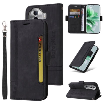 BETOPNICE Dual-side Buckle Leather Phone Case, For OPPO Reno11 5G Global, For OPPO A58 4G, For OPPO Reno10 5G Global/Reno10 Pro 5G Global, For OPPO Reno11 Pro 5G Global