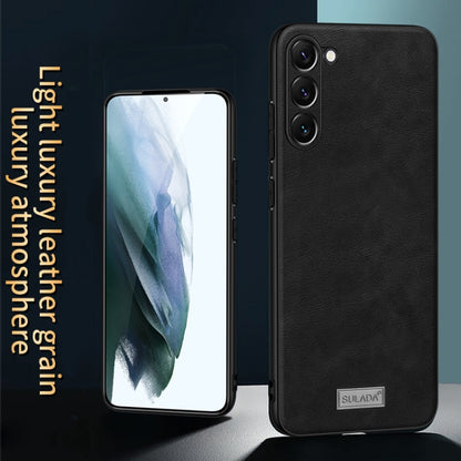 SULADA Shockproof TPU Hybrid Handmade Leather Phone Case, For Samsung Galaxy S24+ 5G, For Samsung Galaxy S24 5G, For Samsung Galaxy S23 Ultra 5G, For Samsung Galaxy S23+ 5G