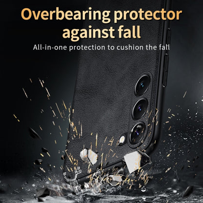 SULADA Shockproof TPU Hybrid Handmade Leather Phone Case, For Samsung Galaxy S24+ 5G, For Samsung Galaxy S24 5G, For Samsung Galaxy S23 Ultra 5G, For Samsung Galaxy S23+ 5G
