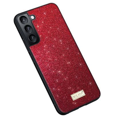SULADA Glittery TPU Hybrid Handmade Leather Phone Case, For Samsung Galaxy S25 5G, For Samsung Galaxy S25+ 5G, For Samsung Galaxy S25 Ultra 5G, For Samsung Galaxy S24 Ultra 5G, For Samsung Galaxy S24+ 5G