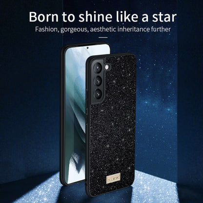 SULADA Glittery TPU Hybrid Handmade Leather Phone Case, For Samsung Galaxy S25 5G, For Samsung Galaxy S25+ 5G, For Samsung Galaxy S25 Ultra 5G, For Samsung Galaxy S24+ 5G, For Samsung Galaxy S24 5G