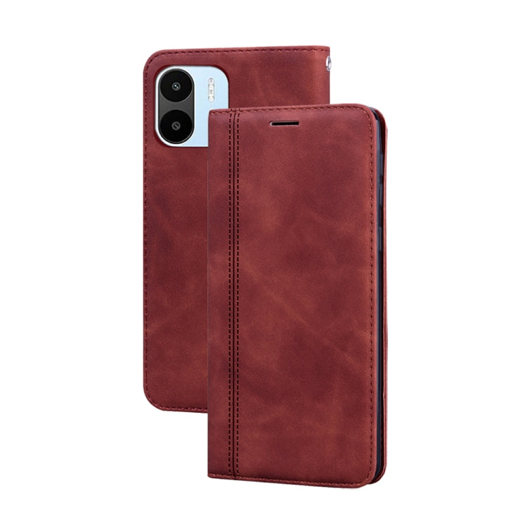 Frosted Business Magnetic Horizontal Flip PU Phone Case, For Xiaomi Redmi Note 13 Pro 5G, For Xiaomi Redmi A1/A2, For Xiaomi Redmi 12C/11A 4G Global/Poco C55, For Xiaomi Redmi Note 12 Pro Speed/Poco X5 Pro 5G