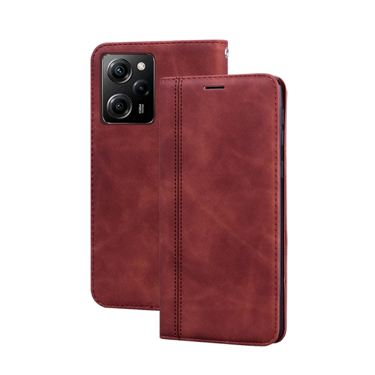 Frosted Business Magnetic Horizontal Flip PU Phone Case, For Xiaomi Redmi Note 13 Pro 5G, For Xiaomi Redmi A1/A2, For Xiaomi Redmi 12C/11A 4G Global/Poco C55, For Xiaomi Redmi Note 12 Pro Speed/Poco X5 Pro 5G