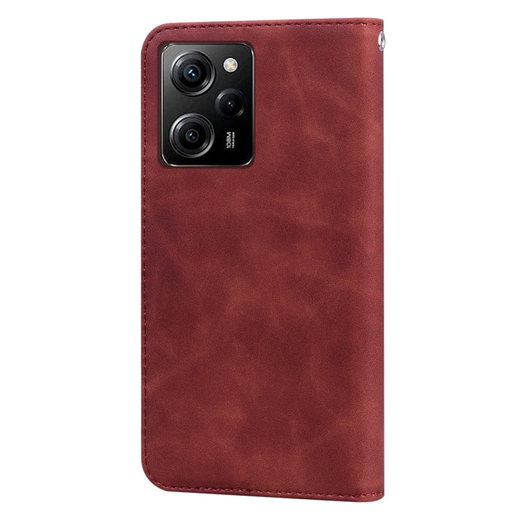 Frosted Business Magnetic Horizontal Flip PU Phone Case, For Xiaomi Redmi Note 12 5G Global/Poco X5, For Xiaomi Poco M4 5G/Poco M5/Redmi Note 11R, For Xiaomi Poco C40, For Xiaomi Redmi 10A 4G