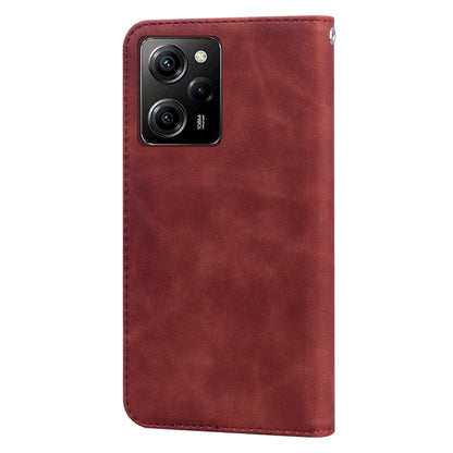 Frosted Business Magnetic Horizontal Flip PU Phone Case, For Xiaomi Redmi Note 12 5G Global/Poco X5, For Xiaomi Poco M4 5G/Poco M5/Redmi Note 11R, For Xiaomi Poco C40, For Xiaomi Redmi 10A 4G