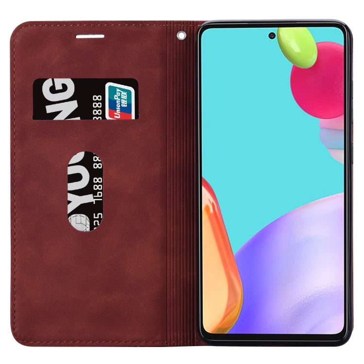 Frosted Business Magnetic Horizontal Flip PU Phone Case, For Xiaomi Redmi Note 12 5G Global/Poco X5, For Xiaomi Poco M4 5G/Poco M5/Redmi Note 11R, For Xiaomi Poco C40, For Xiaomi Redmi 10A 4G
