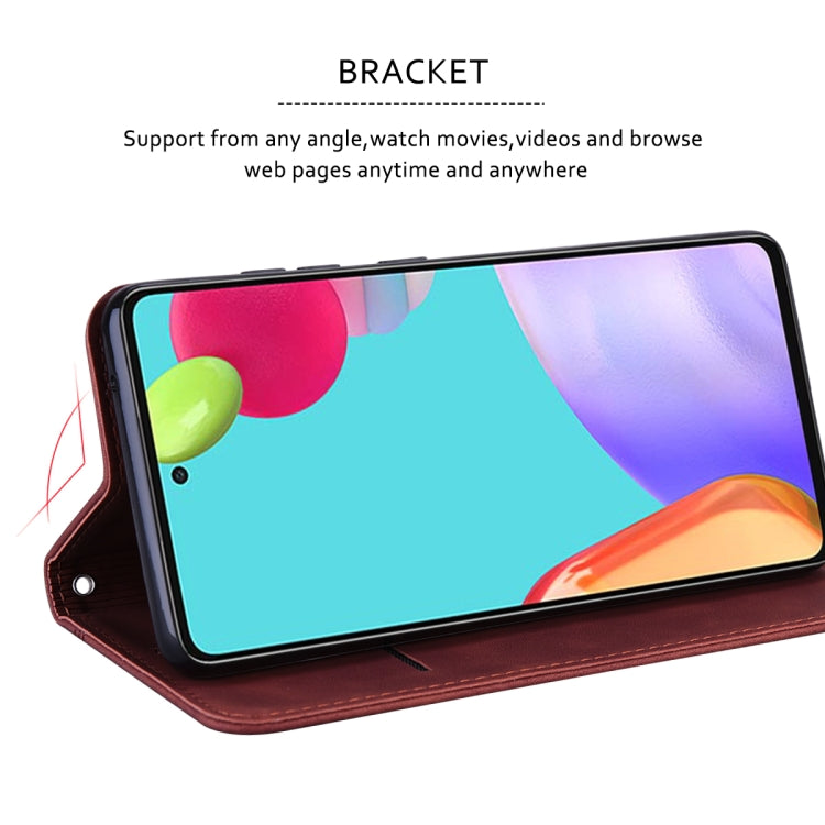 Frosted Business Magnetic Horizontal Flip PU Phone Case, For Xiaomi Redmi Note 12 5G Global/Poco X5, For Xiaomi Poco M4 5G/Poco M5/Redmi Note 11R, For Xiaomi Poco C40, For Xiaomi Redmi 10A 4G